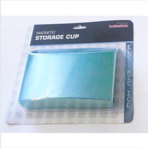 LockerMate® Magnetic Storage Cup: Lockers, Fridge, Cruise Cabins, Electric Blue